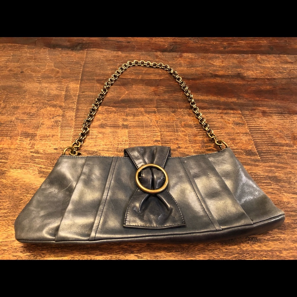 HOBO Slate Blue Shoulder Bag